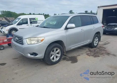 2008 Toyota Highlander z USA, uszkodzony, nr VIN JTEES41AX82047465